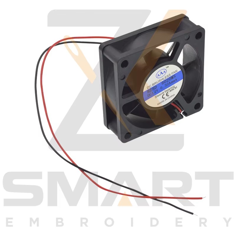 Охолоджуючий вентилятор 60*60*20 12 Вольт Tajima SWF китайські запчастини для вишивки EDH06-60*60*20-12V