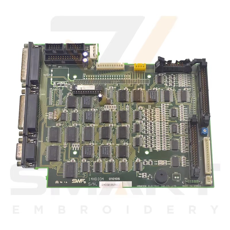 Використаний SWF Ембродерний Машина IO Board 14HDIO4 I/O BOARD ASS'Y 02-0000-IO00 03-0000-IO00