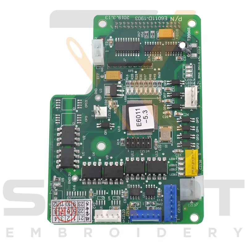 Використана картка DAHAO E6011 для китайських шпалерних машин EDH06-E6011-U