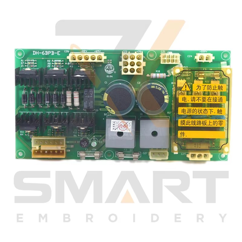 Використаний DAHAO 6BPB Power Card Китайська Ембродір Машина Частини EDH04-6BPB-U