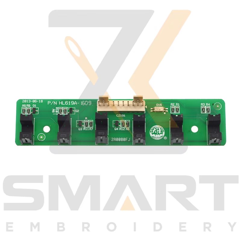 Використана картка датчика HL619 для системи DAHAO для китайських шнурів EDH0501-HL619-U