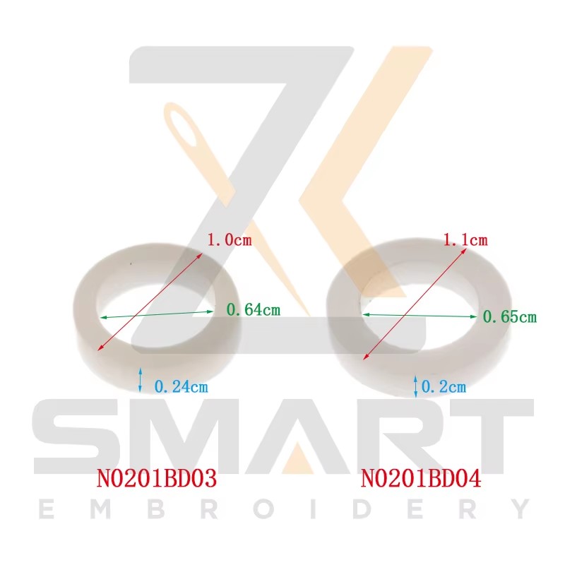 100 частин Машини для прибирання барудану запчастини HT230120 YN YS N0201BD03 N0201BD04
