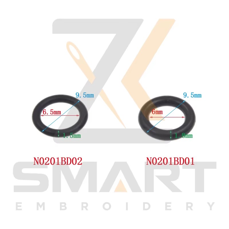 100 шт. Частини Машини для прибирання барудану A9014055 KF232120 О-кільця N0201BD01 N0201BD02